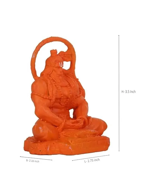 Hanuman_Ji_Murti_Lord_Bajrangbali_Idol_In_Dhyan_Mudra_For_Home_Car_Dashboard_Decorative_Showpiece_Resin_Orange_Black_Gold11Cm