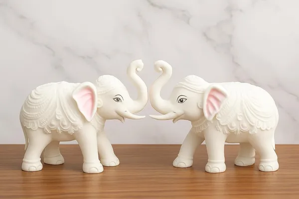 White_Marble_Elephant_Statue_Pair_Decorative_Marble_Elephant_For_Living_Room_Entrance_Vastu_Feng_Shui_Elephant_Showpiece_3_4_In_Diwali_Home_Decor_Gift