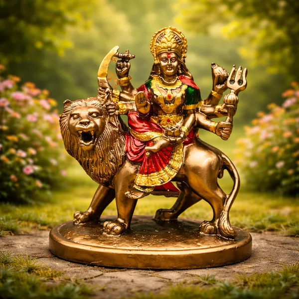 Polyresin_Durga_Maa_Murti_Idol_For_Home_Office_Decor_Goddess_Durga_Spritual_Decorative_Sculpture_Showpiece_4X5_Inch