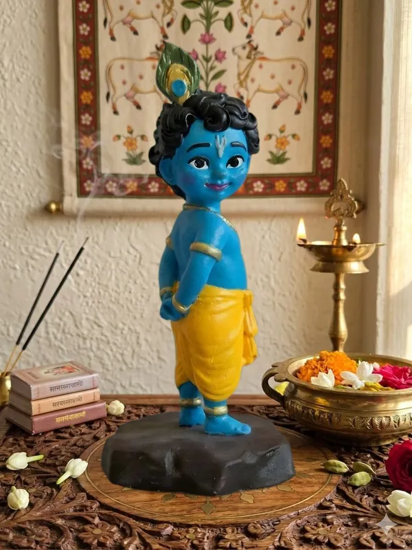 Shree_Krishna_Idol_for_Car_Dashboard,_Office_Desk_&_Home_Decor_|_Blue_Krishna_Figurine_with_Mor_Pankh_|_Mini_Spiritual_Gift_Murti