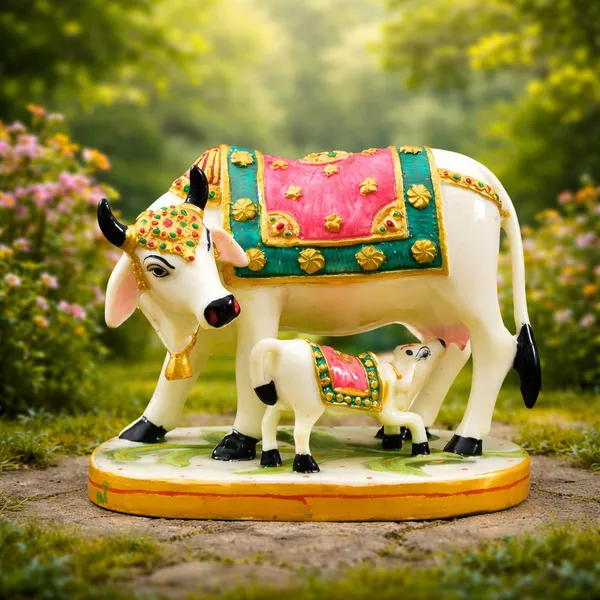 Cow_Calf_Wedding_Cow_Calf_Vastu_Decor_Size_7X4_Inch