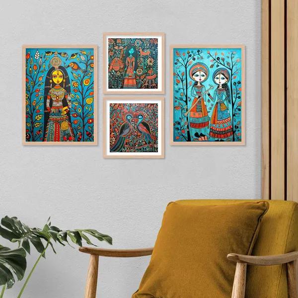 Beautiful_Madhubani_Wall_Painting