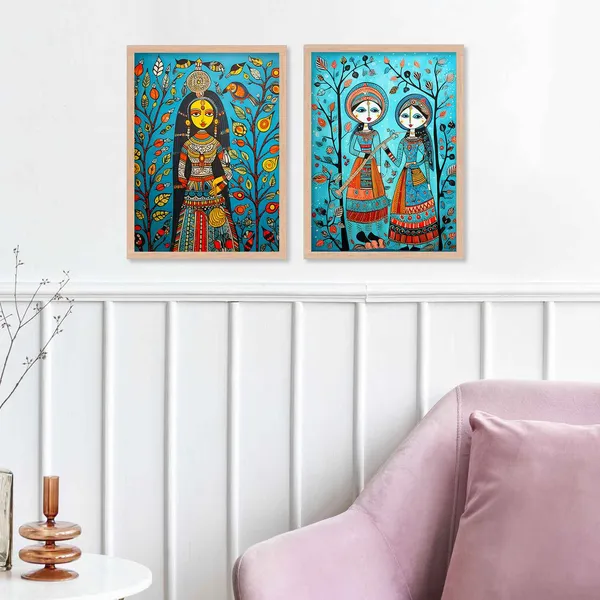 Beautiful_Madhubani_Wall_Painting
