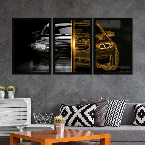 Big_Bmw_Car_Framed_Posters