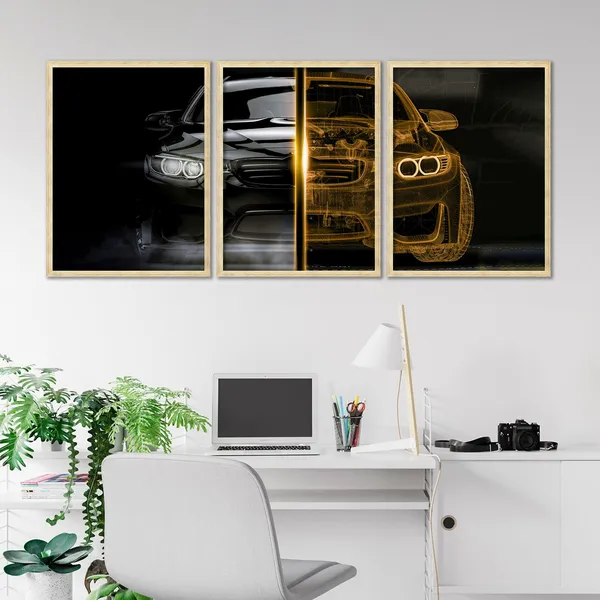 Big_Bmw_Car_Framed_Posters