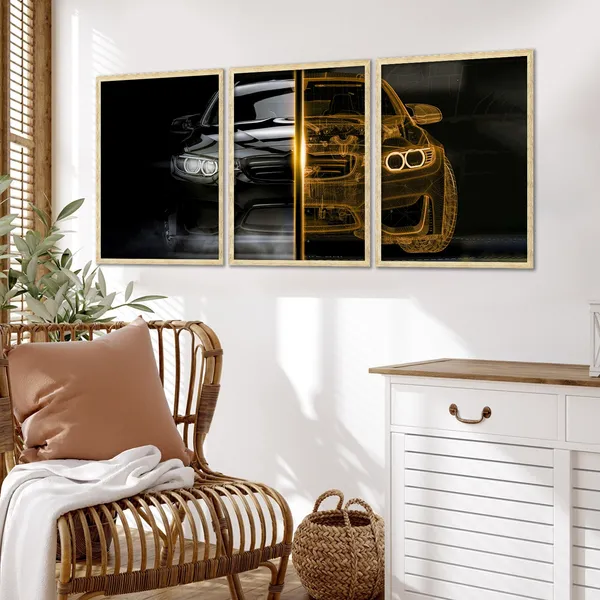 Big_Bmw_Car_Framed_Posters