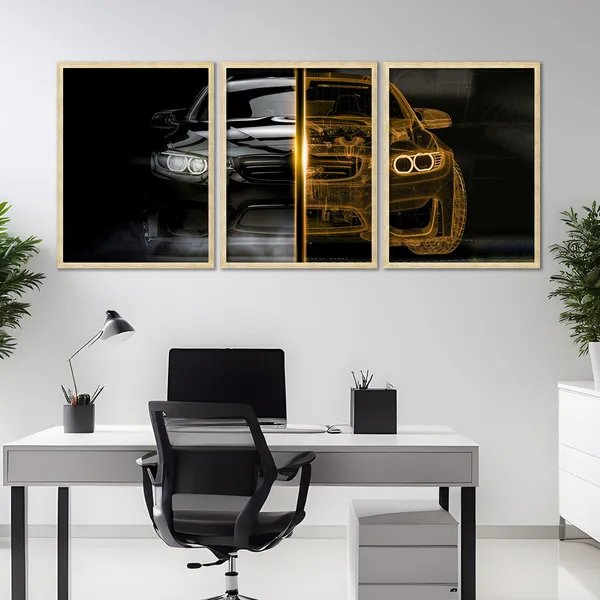 Big_Bmw_Car_Framed_Posters