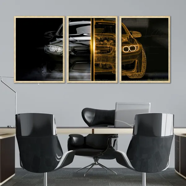 Big_Bmw_Car_Framed_Posters