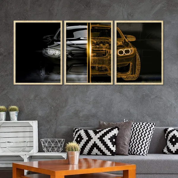 Big_Bmw_Car_Framed_Posters