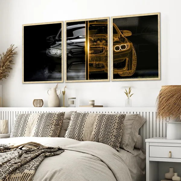 Big_Bmw_Car_Framed_Posters