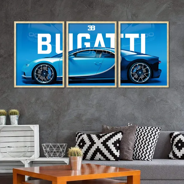 Big_Bugatti_Cars_Framed_Posters