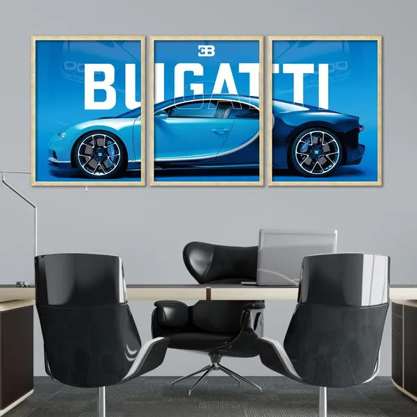 Big_Bugatti_Cars_Framed_Posters
