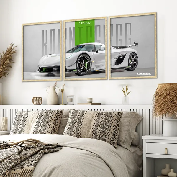 Big_Koenigsegg_Cars_Framed_Poster