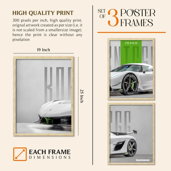 Big_Koenigsegg_Cars_Framed_Poster