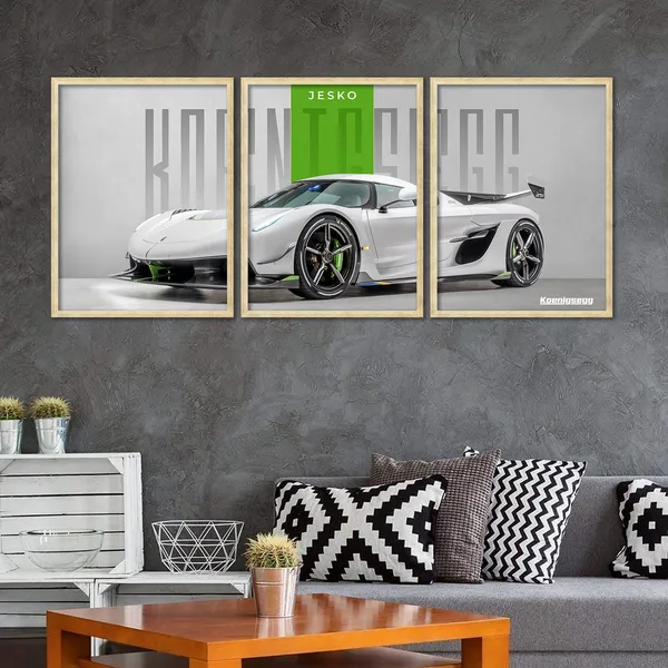 Big_Koenigsegg_Cars_Framed_Poster