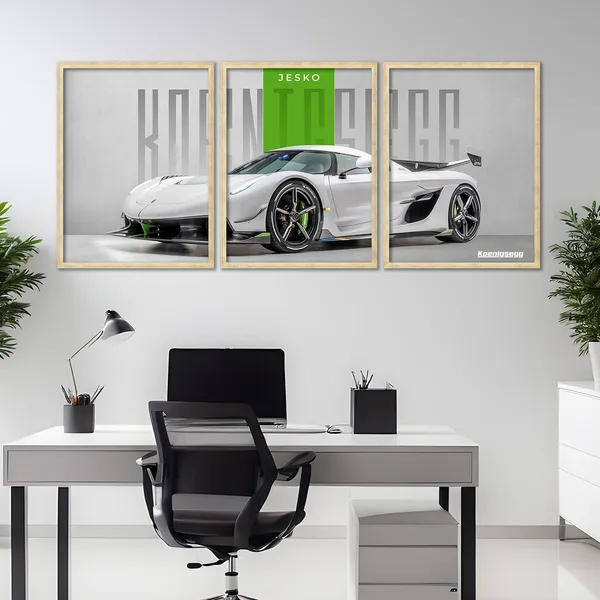 Big_Koenigsegg_Cars_Framed_Poster