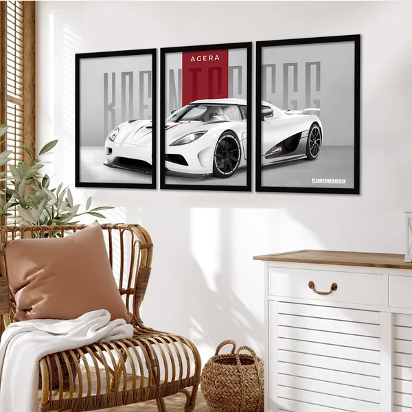 Big_Koenigsegg_Cars_Framed_Posters