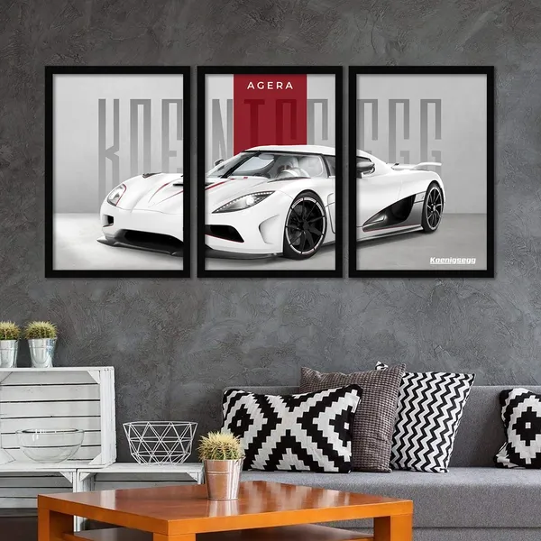 Big_Koenigsegg_Cars_Framed_Posters