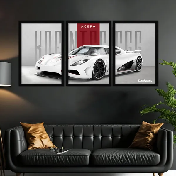 Big_Koenigsegg_Cars_Framed_Posters
