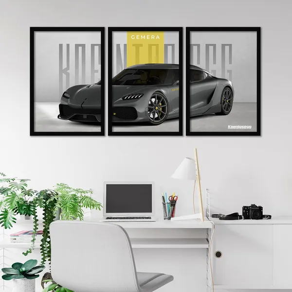 Big_Koenigsegg_Cars_Framed_Posters