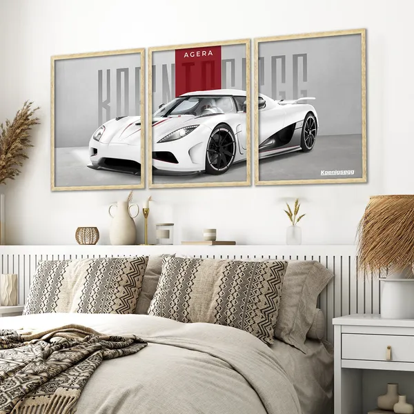 Big_Koenigsegg_Cars_Framed_Posters