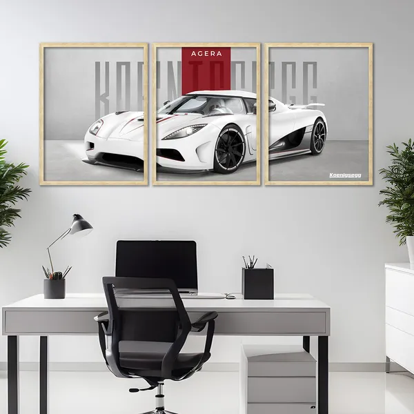 Big_Koenigsegg_Cars_Framed_Posters