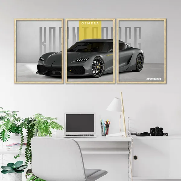 Big_Koenigsegg_Cars_Framed_Posters