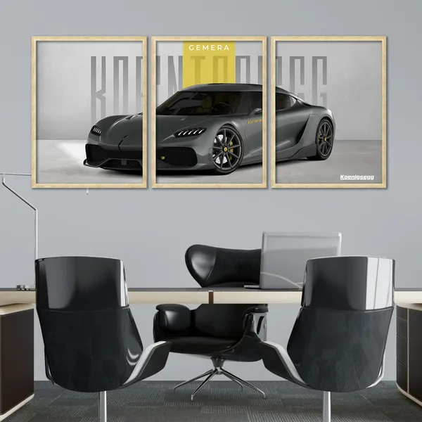 Big_Koenigsegg_Cars_Framed_Posters