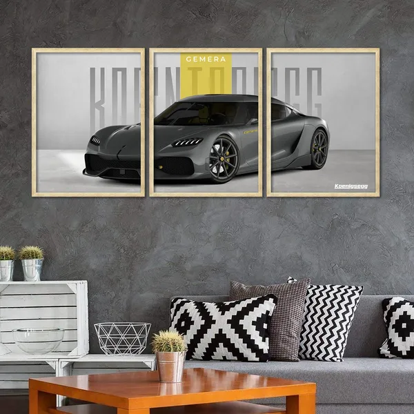 Big_Koenigsegg_Cars_Framed_Posters