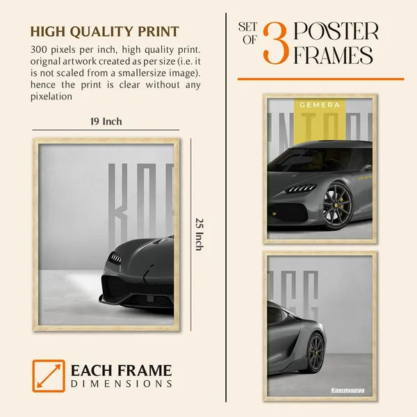 Big_Koenigsegg_Cars_Framed_Posters