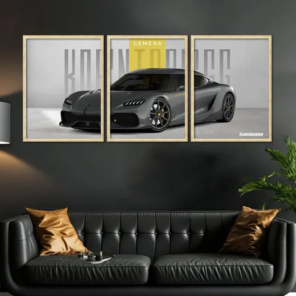 Big_Koenigsegg_Cars_Framed_Posters