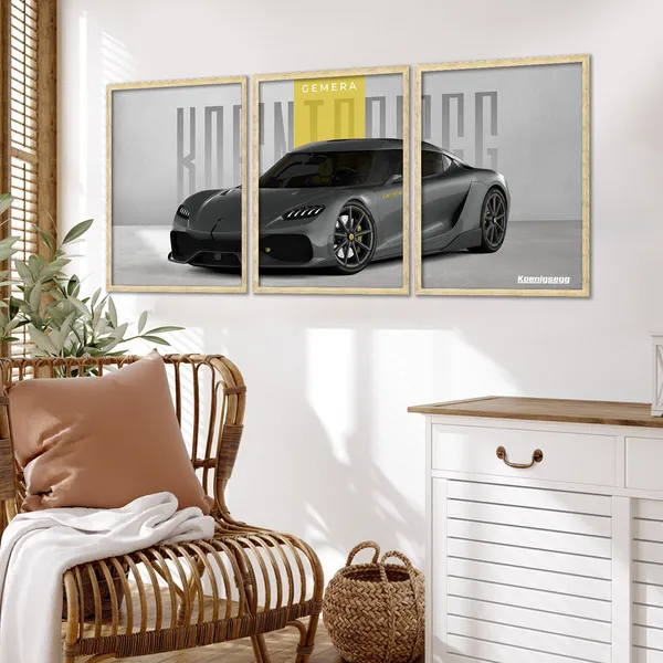 Big_Koenigsegg_Cars_Framed_Posters