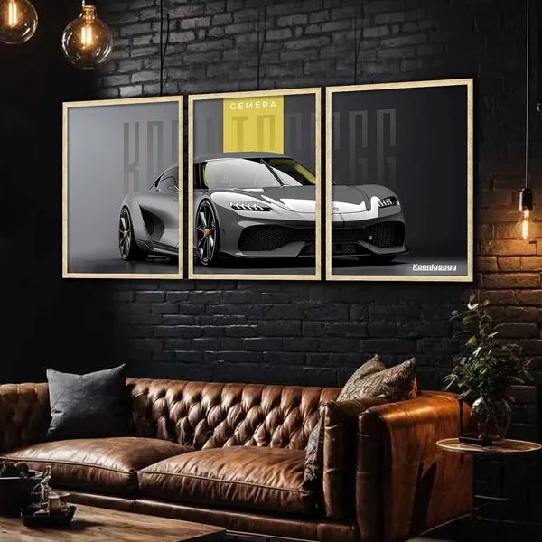 Big_Koenigsegg_Gemera_Car_Framed_Posters