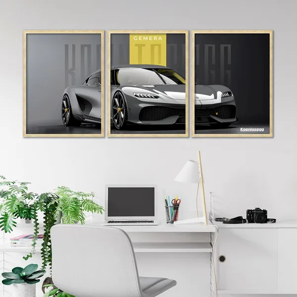 Big_Koenigsegg_Gemera_Car_Framed_Posters