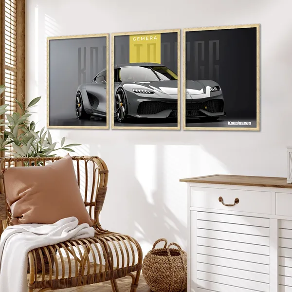 Big_Koenigsegg_Gemera_Car_Framed_Posters