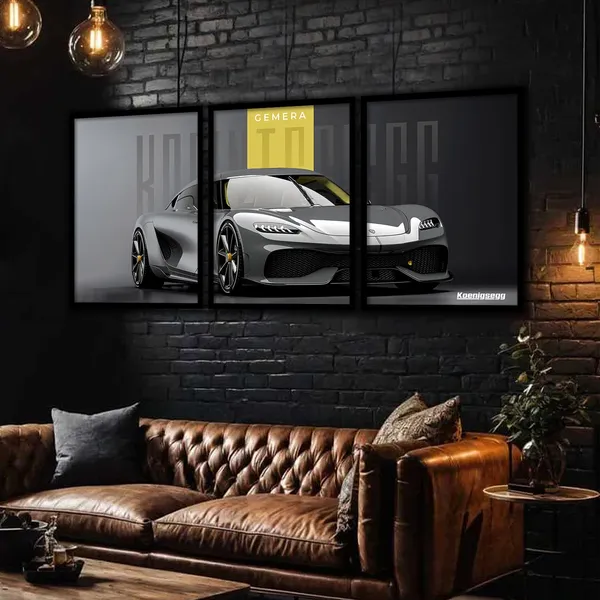 Big_Koenigsegg_Gemera_Car_Framed_Posters