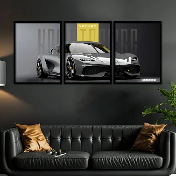 Big_Koenigsegg_Gemera_Car_Framed_Posters
