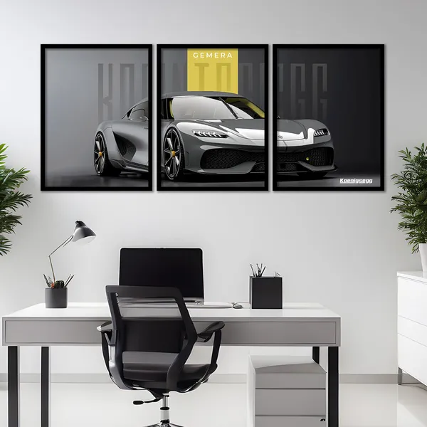 Big_Koenigsegg_Gemera_Car_Framed_Posters