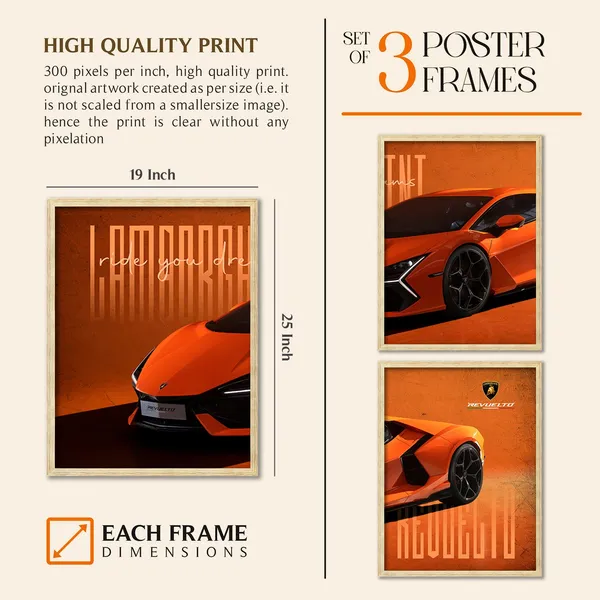 Big_Lamborghini_Cars_Framed_Posters