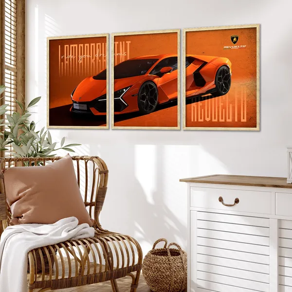 Big_Lamborghini_Cars_Framed_Posters