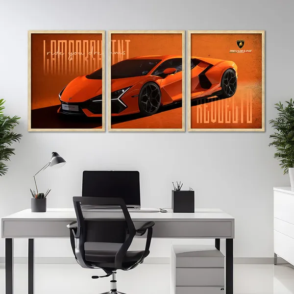 Big_Lamborghini_Cars_Framed_Posters