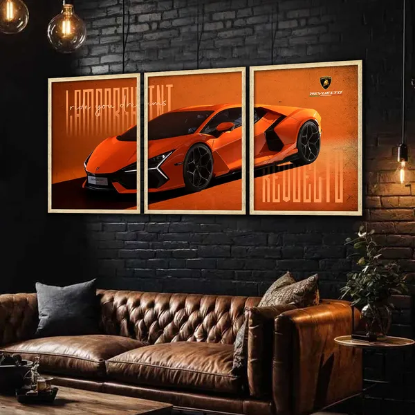 Big_Lamborghini_Cars_Framed_Posters