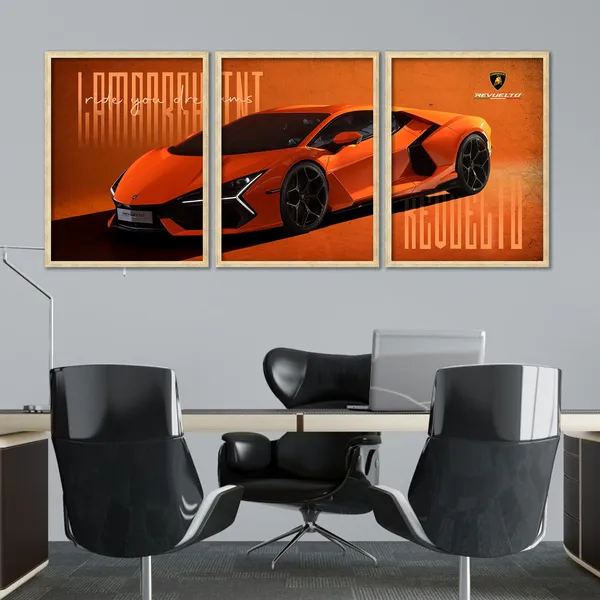 Big_Lamborghini_Cars_Framed_Posters