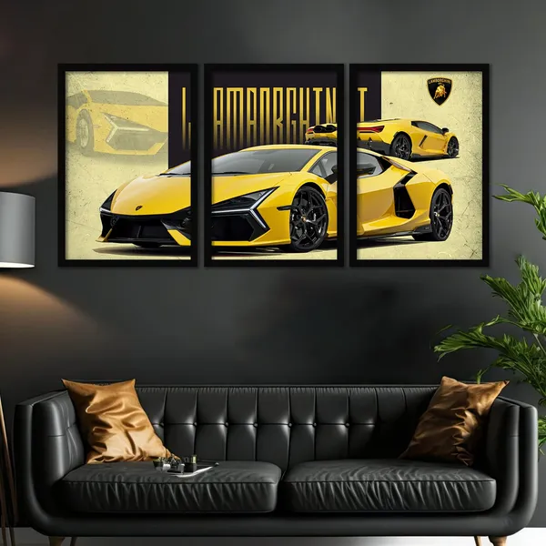 Big_Lamborghini_Cars_Framed_Posters