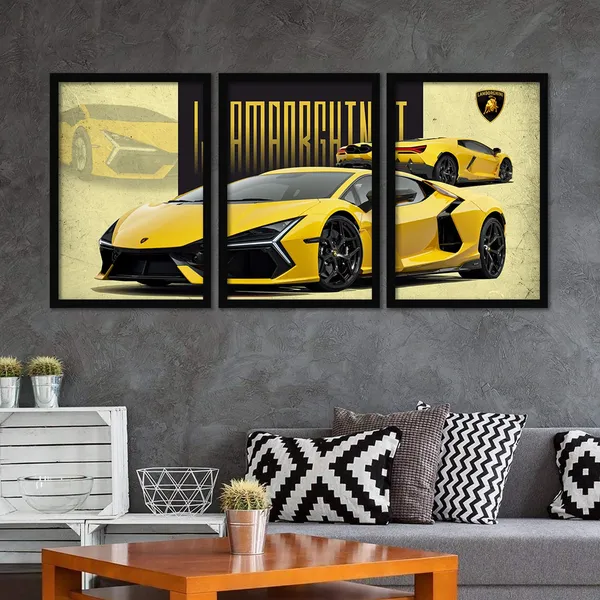 Big_Lamborghini_Cars_Framed_Posters