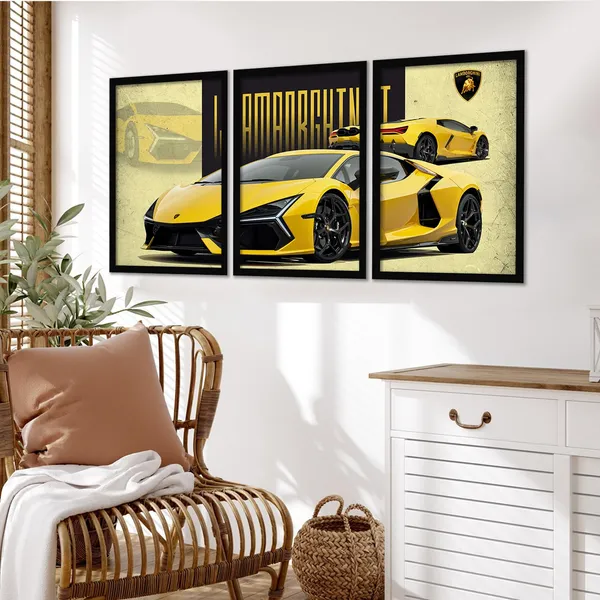 Big_Lamborghini_Cars_Framed_Posters