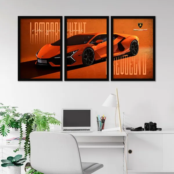 Big_Lamborghini_Cars_Framed_Posters