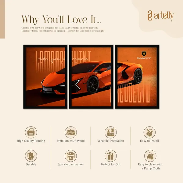 Big_Lamborghini_Cars_Framed_Posters