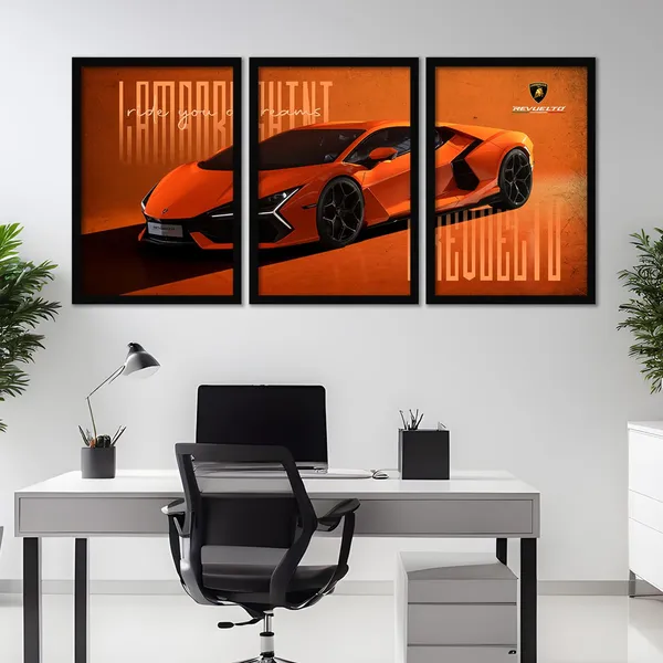 Big_Lamborghini_Cars_Framed_Posters