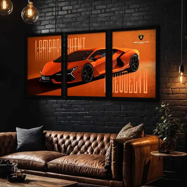 Big_Lamborghini_Cars_Framed_Posters